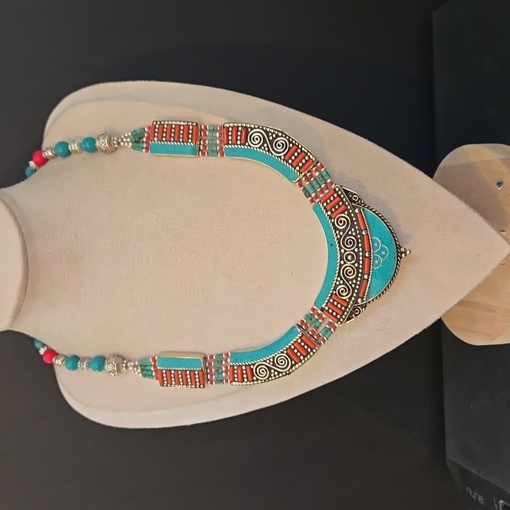 Tibetan Silver Handmade Necklace